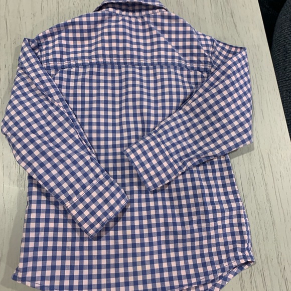 Carter's Kids Gingham Button Down Shirt / Children’s Place Jean - Picture 4 of 10
